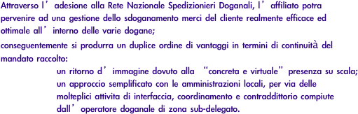 Attraverso l’adesione alla...